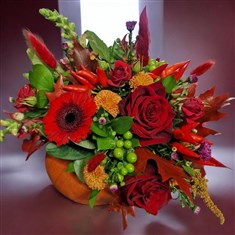 Autumn Pumpkin Arrangement