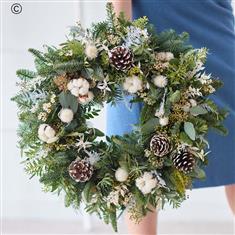 Large Winter Trending Wreath without Lilies