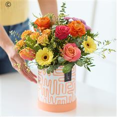 Florist Choice Bright Hatbox
